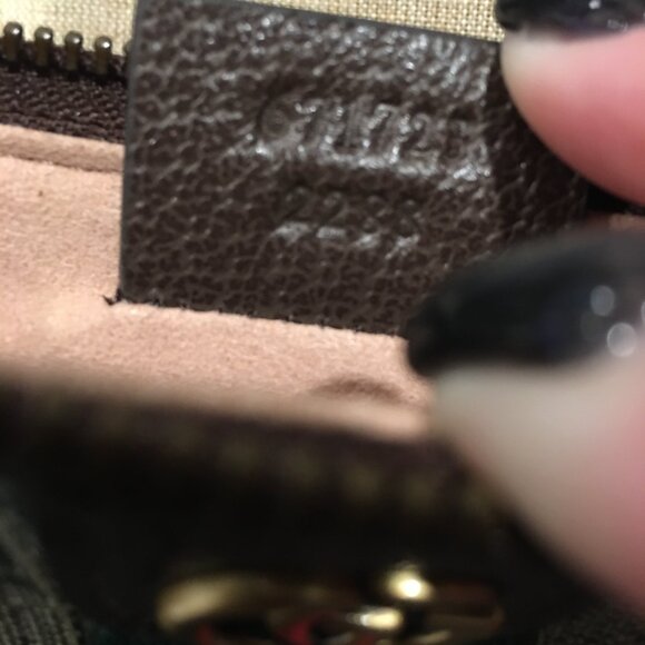 GUCCI Coated Canvas Ophidia GG Coin Purse Card Holder - Picture 7 of 7